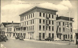 Street View of Croix Hotel Postcard