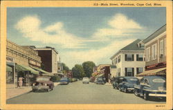 Main Street on Cape Cod Postcard