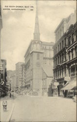 Old South Church, Built 1729 Boston, MA Postcard Postcard Postcard