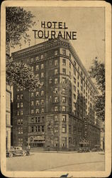 Hotel Touraine Boston, MA Postcard Postcard Postcard