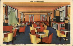 The Rendezvous, New Hotel Jefferson St. Louis, MO Postcard Postcard Postcard