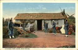 A Chinese Farm House Peking, China Postcard Postcard Postcard