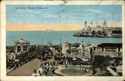 La Punta Havana, Cuba Postcard Postcard Postcard