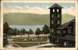 A Picturesque Glimpse of Silver Bay Lake George, NY Postcard Postcard Postcard