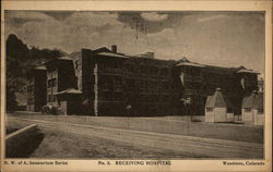 Woodmen Receiving Hospital Clerk's Official Receipt Postcard