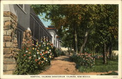 Hospital, Valmora Sanatorium Postcard