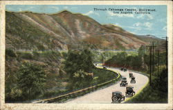 Cahuenga Canyon, Hollywood Los Angeles, CA Postcard Postcard Postcard