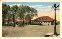 Lake Shore Depot Postcard