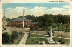 Union Station Waycross, GA Postcard Postcard Postcard