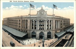 South Station Boston, MA Postcard Postcard Postcard