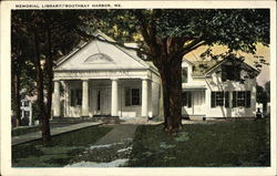 Memorial Library Postcard