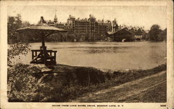 House from Lake Shore Drive Postcard