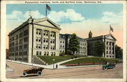 Polytechnic Institute, North and Guilford Avenues Baltimore, MD Postcard Postcard Postcard