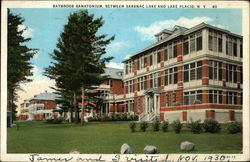 Raybrook Sanatorium and Grounds Lake Placid, NY Postcard Postcard Postcard