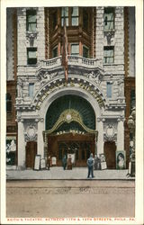 Keith's Theatre, between 11th & 12th Streets Philadelphia, PA Postcard Postcard Postcard