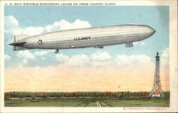 U.S. Navy Dirigible " Shenandoah" Postcard