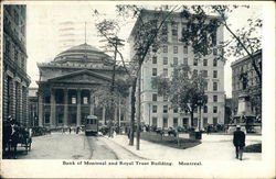 Bank of Montreal and Royal Trust Building Postcard