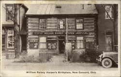 William Rainey Harper's Birthplace New Concord, OH Postcard Postcard Postcard