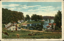 Scene at Brady Lake Postcard