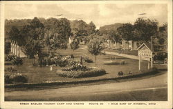 Green Gables Tourist Camp and Cabins - Route 30 Minerva, OH Postcard Postcard Postcard