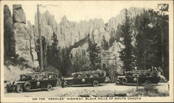 Needles Highway, Black Hills of South Dakota Postcard