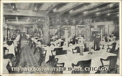 Boston Oyster House - The Foyer Postcard