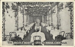 The "Pergola" Boston Oyster House Postcard