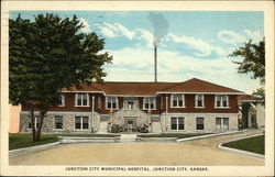 Junction City Municipal Hospital Postcard