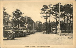 Atwood Avenue View, Swift's Beach Wareham, MA Postcard Postcard Postcard