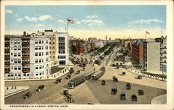 Commonwealth Avenue Postcard