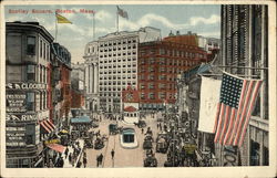 Bird's Eye View of Scoliay Square Postcard