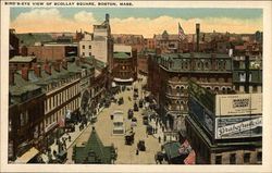 Bird's Eye View of Scollay Square Postcard