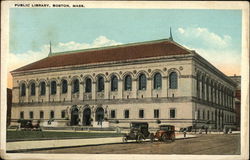 Public Library Postcard