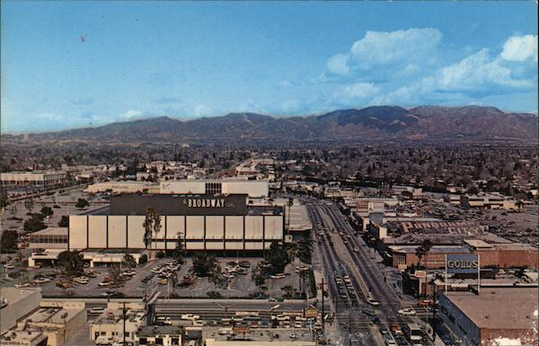 San Fernando Valley California Panorama City Ca Postcard