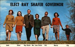 Elect Ray Shafer Governor Political Postcard Postcard Postcard