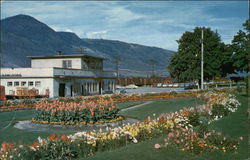 Canadian Pacific Railway Depot and Gardens Kamloops, BC Canada British Columbia Postcard Postcard Postcard