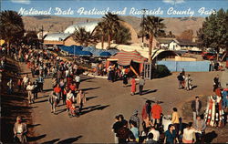 National Date Festival, Riverside County Fair and the National Horse Show Indio, CA Postcard Postcard Postcard