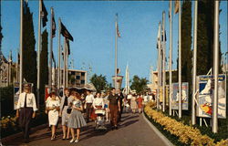 Entrance to Tomorrowland Postcard