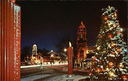 Country Club Plaza at Christmas Kansas City, MO Postcard Postcard Postcard