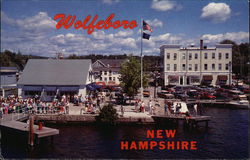 Dockside at Wolfeboro Postcard