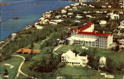 Aerial View of the Belmont Manor Hotel and Golf Club Bermuda Postcard Postcard Postcard