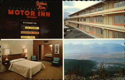 Golden Rim Motor Inn Postcard