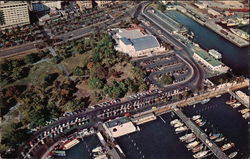 City Yacht Basin and Bayfront Park Postcard