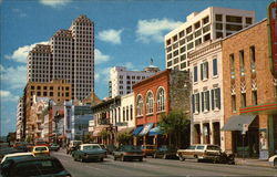 Looking West on East 6th Street Austin, TX Postcard Postcard Postcard