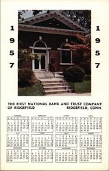 The First National Bank and Trust Company of Ridgefield Connecticut Postcard Postcard Postcard