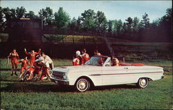 '63 Ford Falcon Sports Convertible Cars Postcard Postcard Postcard