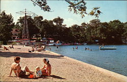 Bertrand Island Amusement Park Mount Arlington, NJ Postcard Postcard Postcard