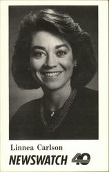 Linnea Carlson, Newswatch 40 Postcard