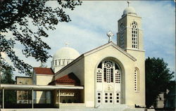 St Spyridon Greek Orthodox Church Worcester, MA Postcard Postcard Postcard