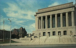 Lincoln Square and Municipal Auditorium Postcard